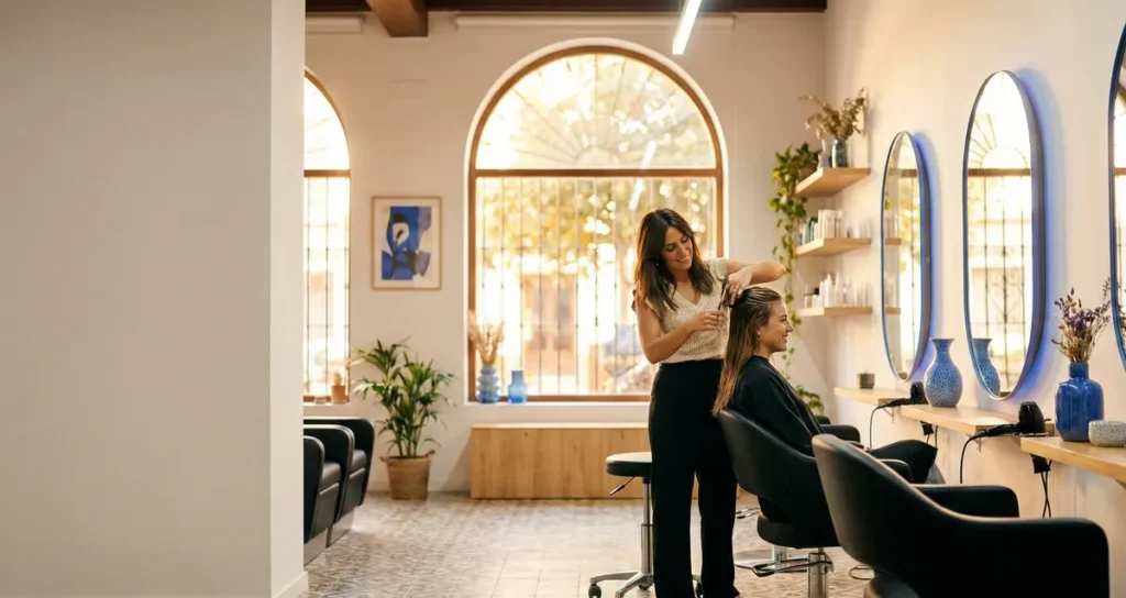 Diseño web para peluquerías en Lucena - página web profesional que atrae clientes